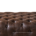 Tufted Chesterfield Ottoman Living Room Furniture